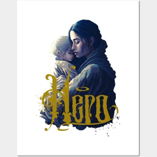 Mother's Day Mama hero Beautiful Mother Posters and Art